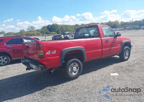 2001 Chevrolet Silverado 2500Hd from USA, damaged, VIN 1GCHK24U61E259151